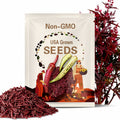 Red Burgundy Okra Seeds – Heirloom Vegetable, AAS Winner, Ornamental Edible, Non-GMO, Open Pollinated | 50 Seeds