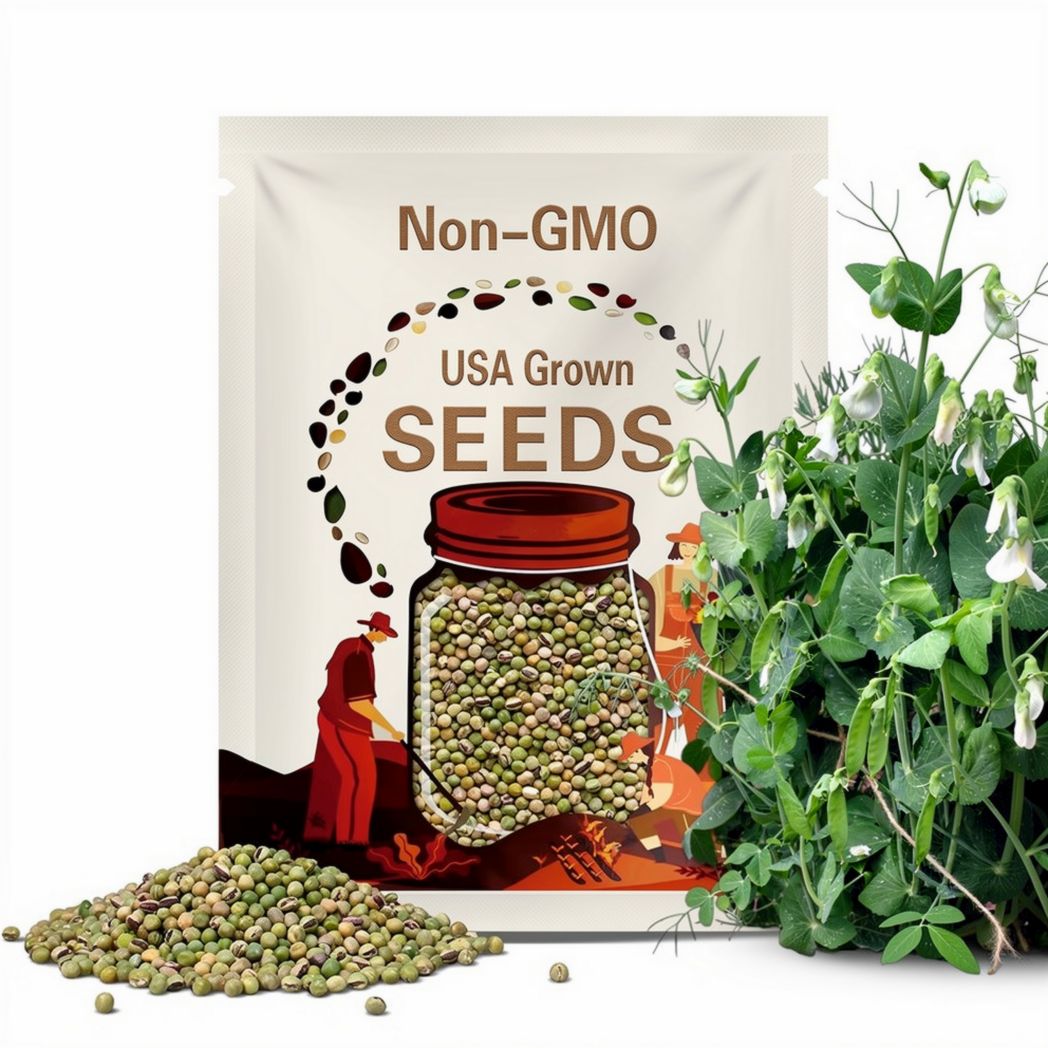 Austrian Winter Pea Seeds Field Pea Green Pea English Pea Forage Garden Pea Spring Pea Seeds Organic Non GMO Heirloom