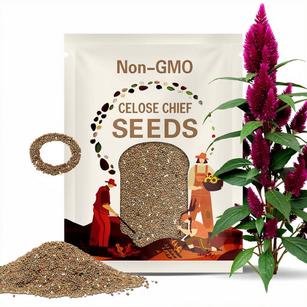 Celosia chief Persimmon flower seed 25