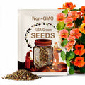 Nasturtium Vesuvius flower seeds 25