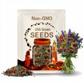 21,500 + seeds Emergency Survival Bank 42 variety [ Medicinal-Edible-Herbal ] Cold Tolerant Fast growing  NON-GMO Heirloom Free Shipping!