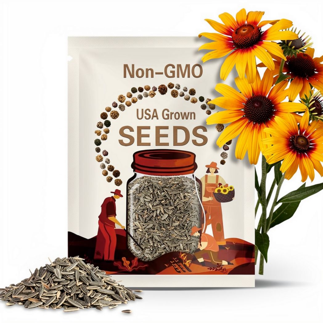 Prairie Coneflower Seeds: Native Wildflower, Butterfly Garden, Ratibida pinnata