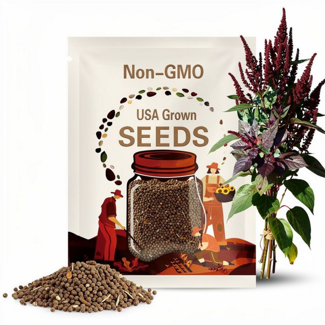 Amaranth Hopi Red Dye organic seed 100