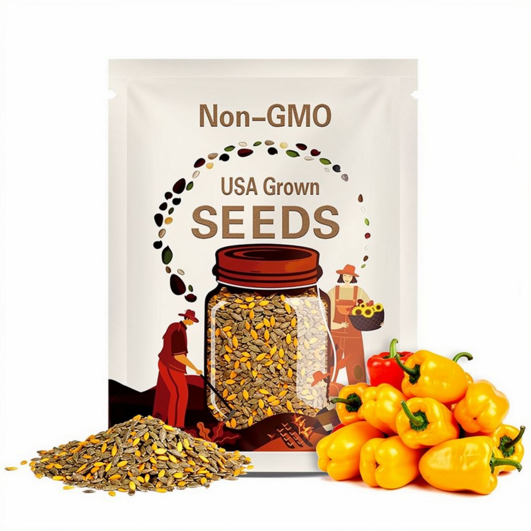 T-Rex Yellow Premium Pepper Seeds Pack