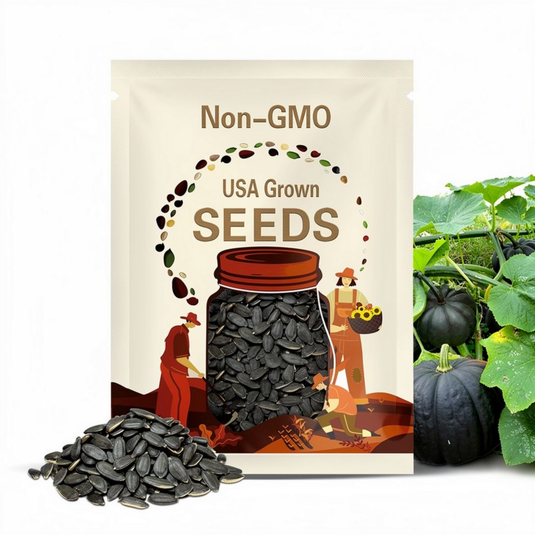 10 Black Kat Mini Pumpkin Seeds, Quick Harvest, Halloween, Autumn, Fall, Thanksgiving CP4110