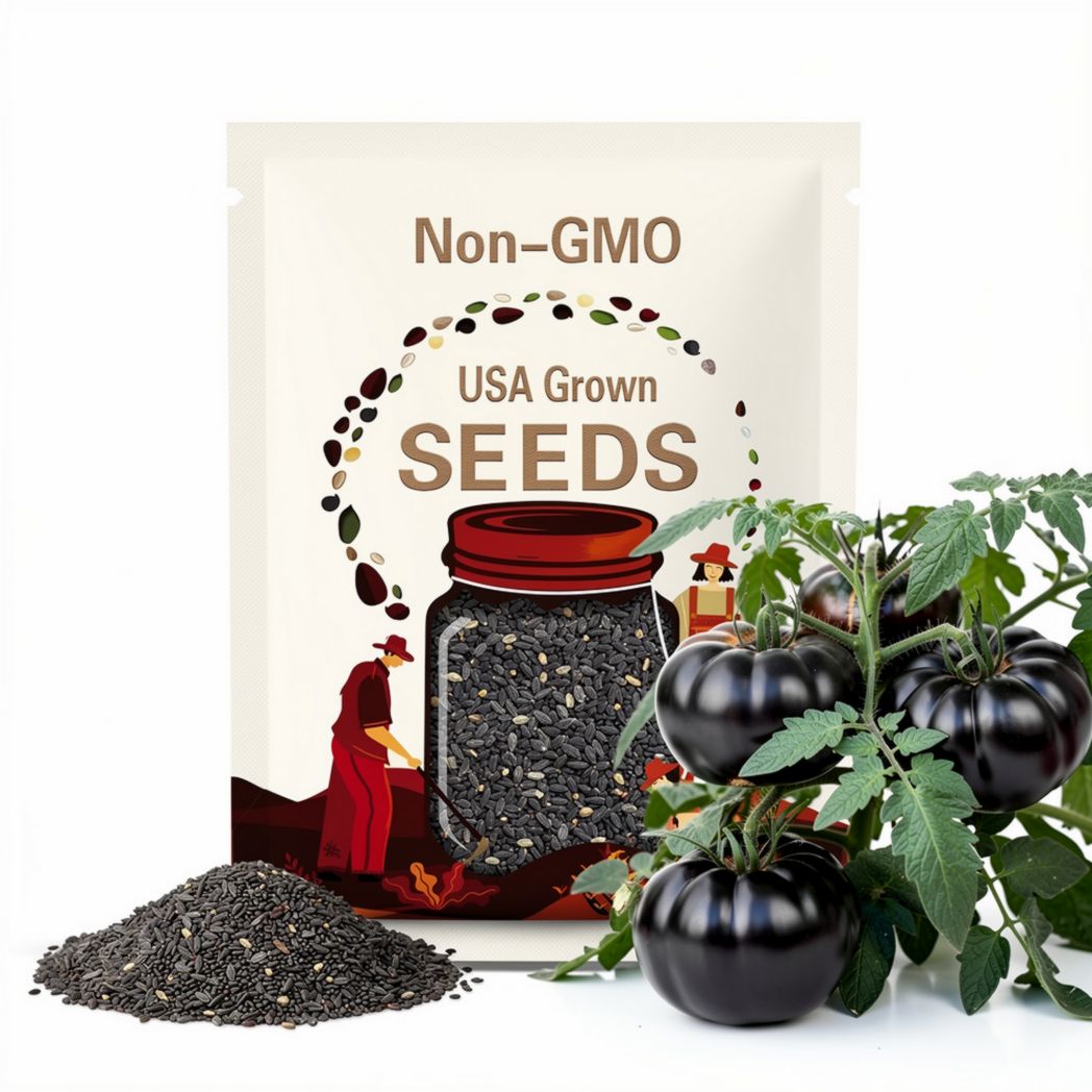 Black Pineapple (Ananas Noire) Tomato Seeds | Organic