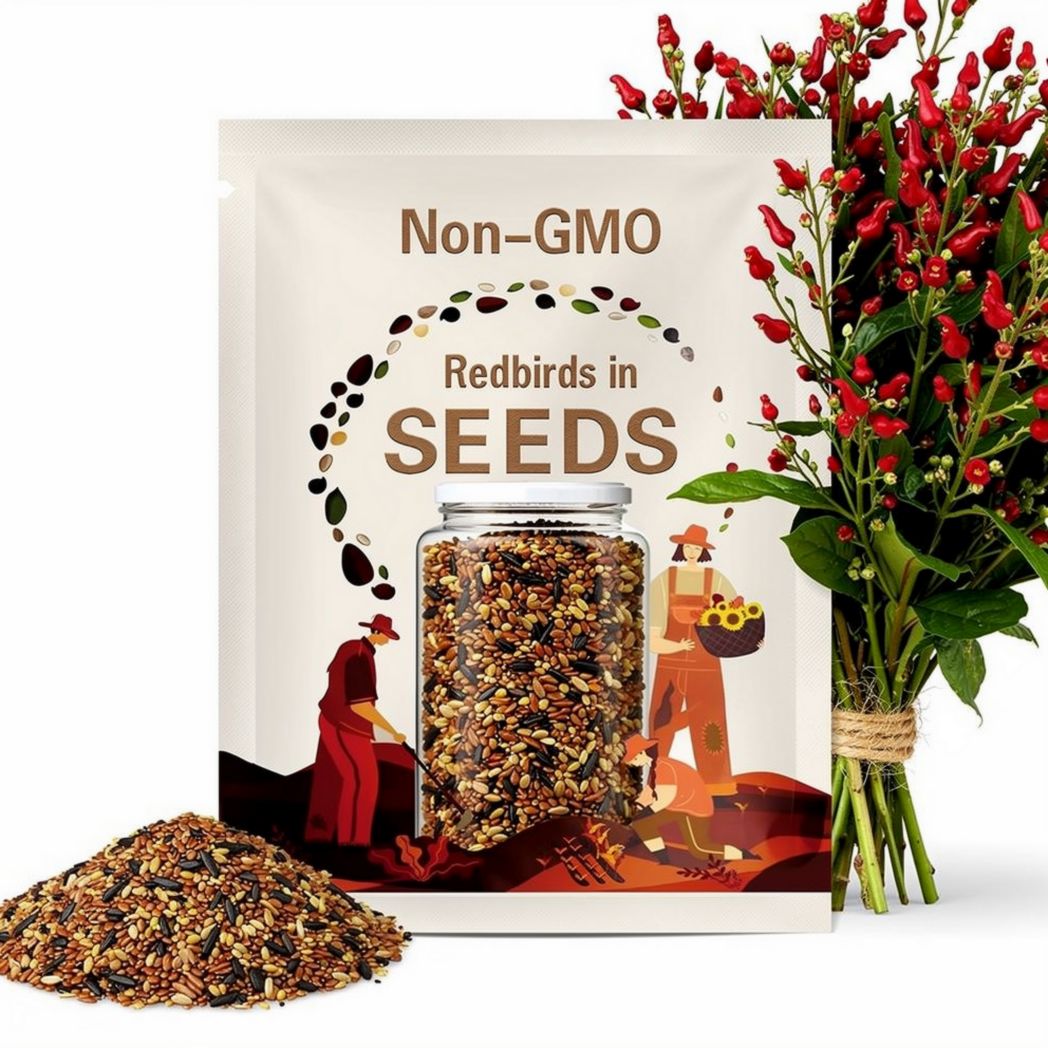Redbirds In A Tree (30 Flower Seeds) **QTY Restrictions - see description