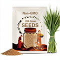 Spelt Seeds - Organic, Heirloom, Open Pollinated, Non GMO - Grow Indoors, Outdoors, In Pots, Grow Beds, Soil, Hydroponics & Aquaponics