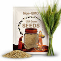 Rye Seeds - Organic, Heirloom, Open Pollinated, Non GMO - Grow Indoors, Outdoors, In Pots, Grow Beds, Soil, Hydroponics & Aquaponics
