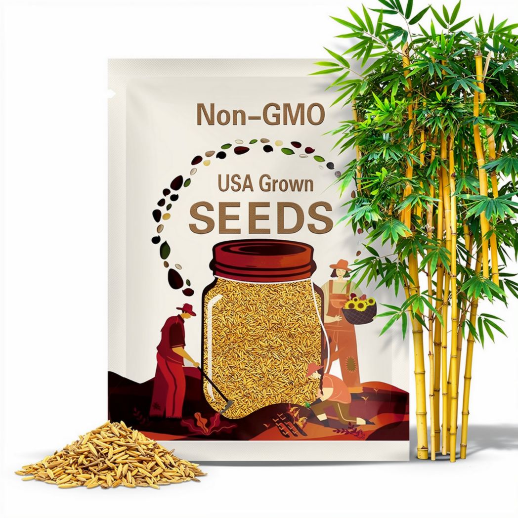 Golden Bamboo Plant Seeds
