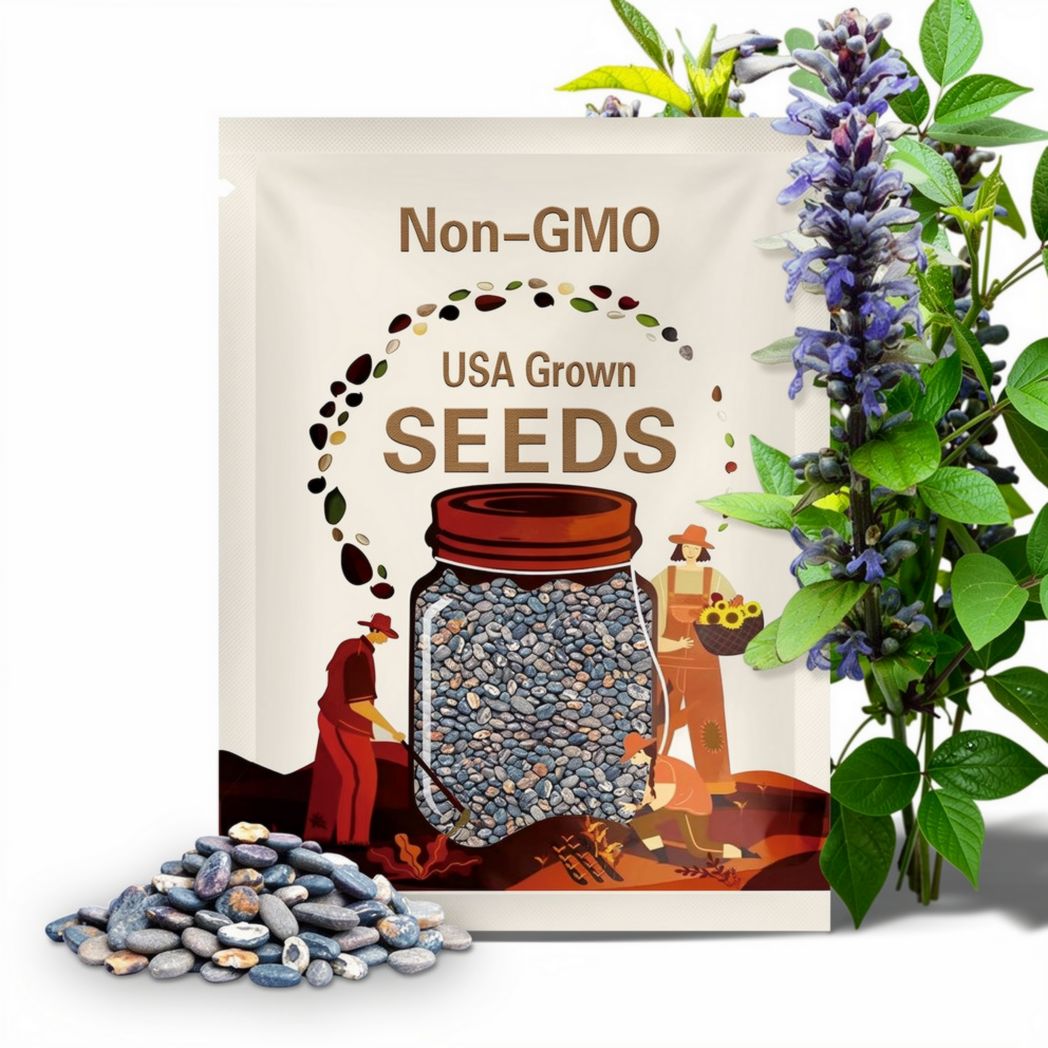 Blue lake bush bean seeds