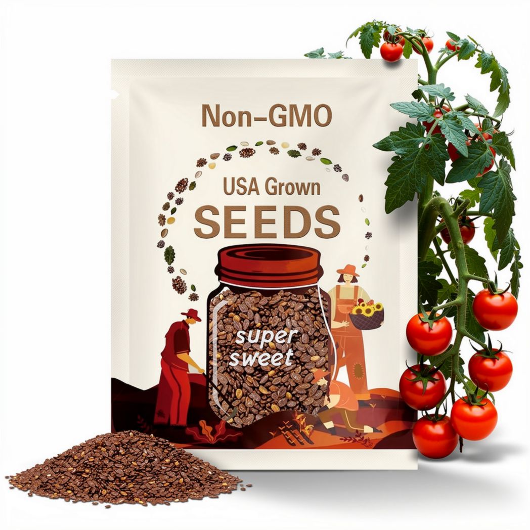 Super Sweet 100 Cherry Tomato - +25 Fresh Seeds - Supersweet!