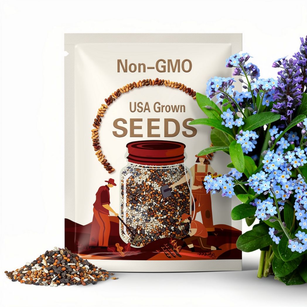 500 Forget Me Not Seeds. Ships free